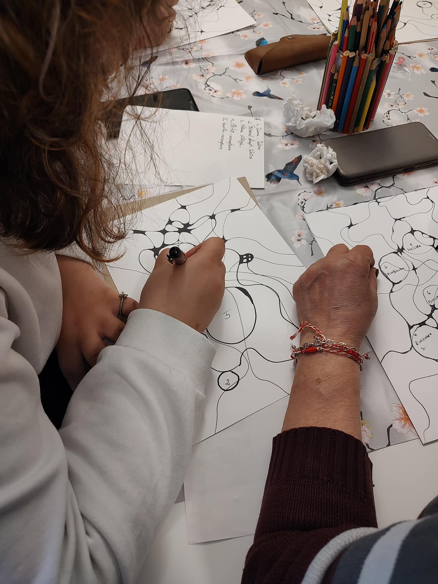 Grup Suport Oncologic Sibiu | Atelier de Neuroartă: O Călătorie Prin Corpul Nostru