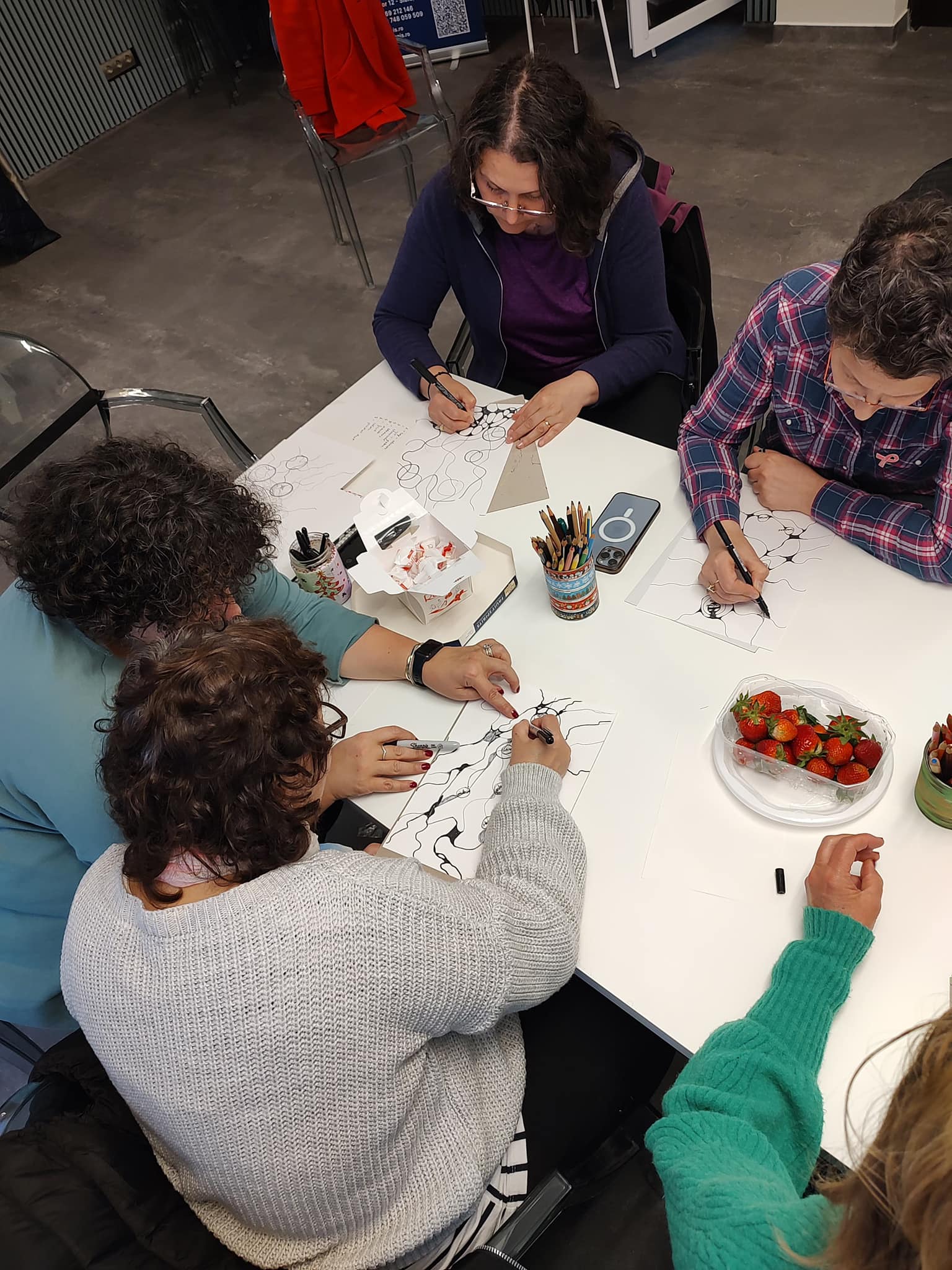 Grup Suport Oncologic Sibiu | Atelier de Neuroartă: O Călătorie Prin Corpul Nostru