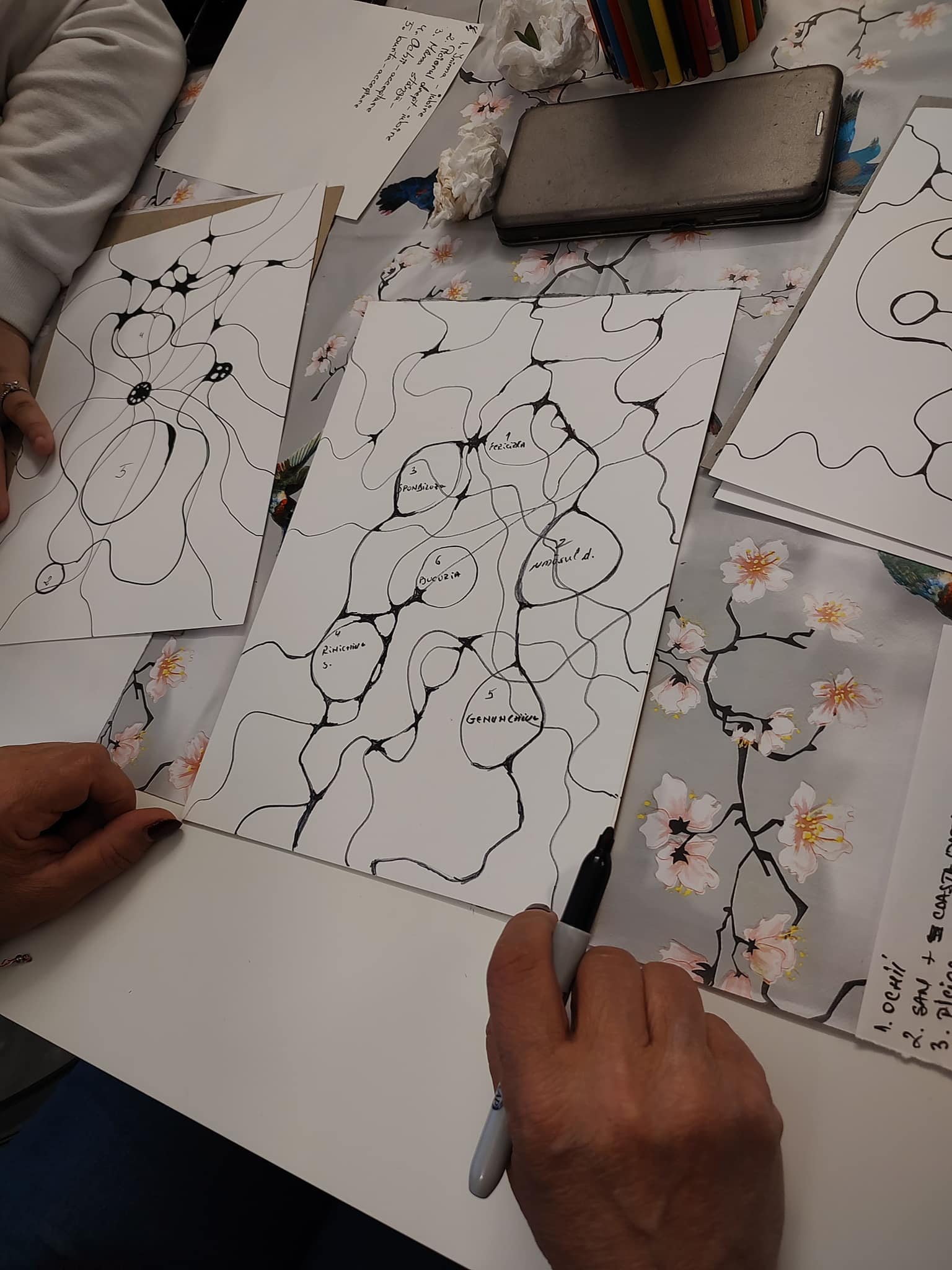Grup Suport Oncologic Sibiu | Atelier de Neuroartă: O Călătorie Prin Corpul Nostru